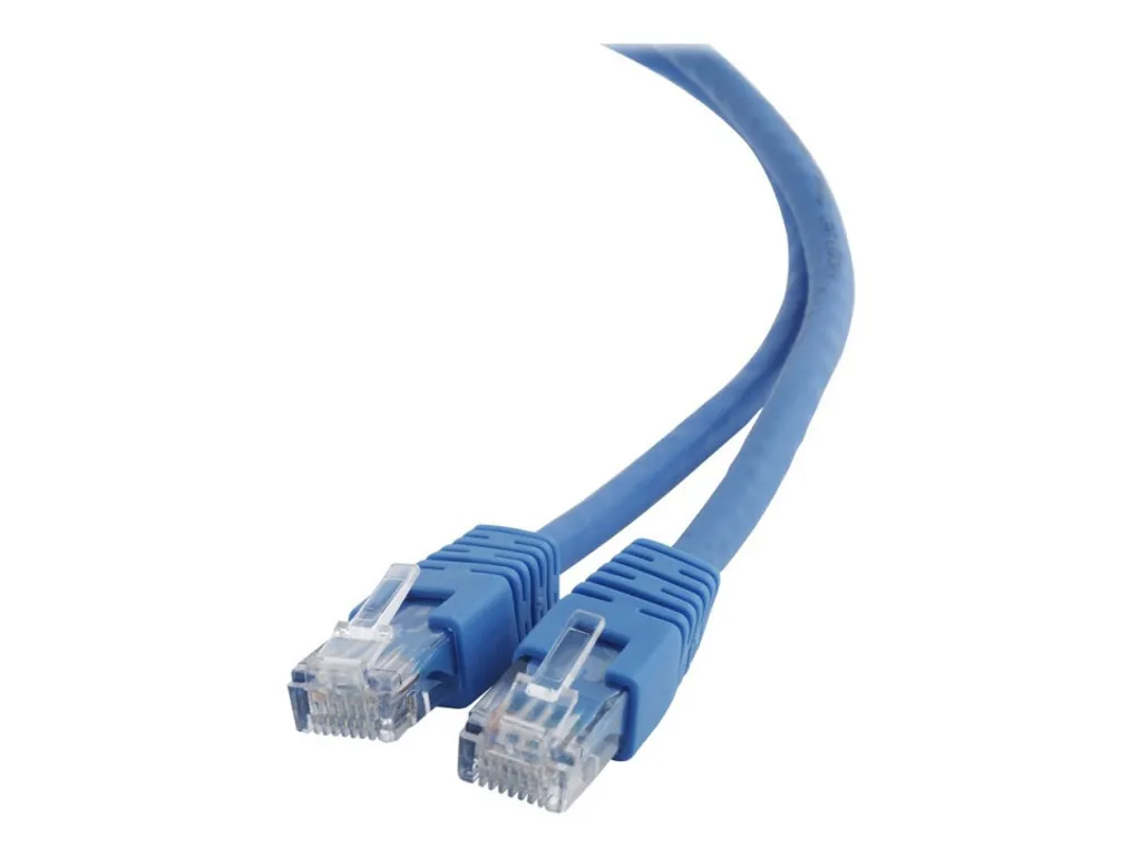 Cavo LAN Cat6 Gembird 2m Blu - Riduzione Ping per Gaming e Streaming