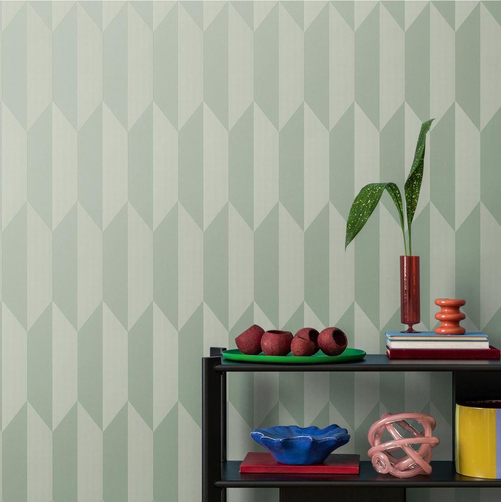 A.S. Creation Vliestapete 10.05 x 0.53 m Livingwalls 3D Tapete Grün 790864 Geometrisch CosmoLiving by Cosmopolitan