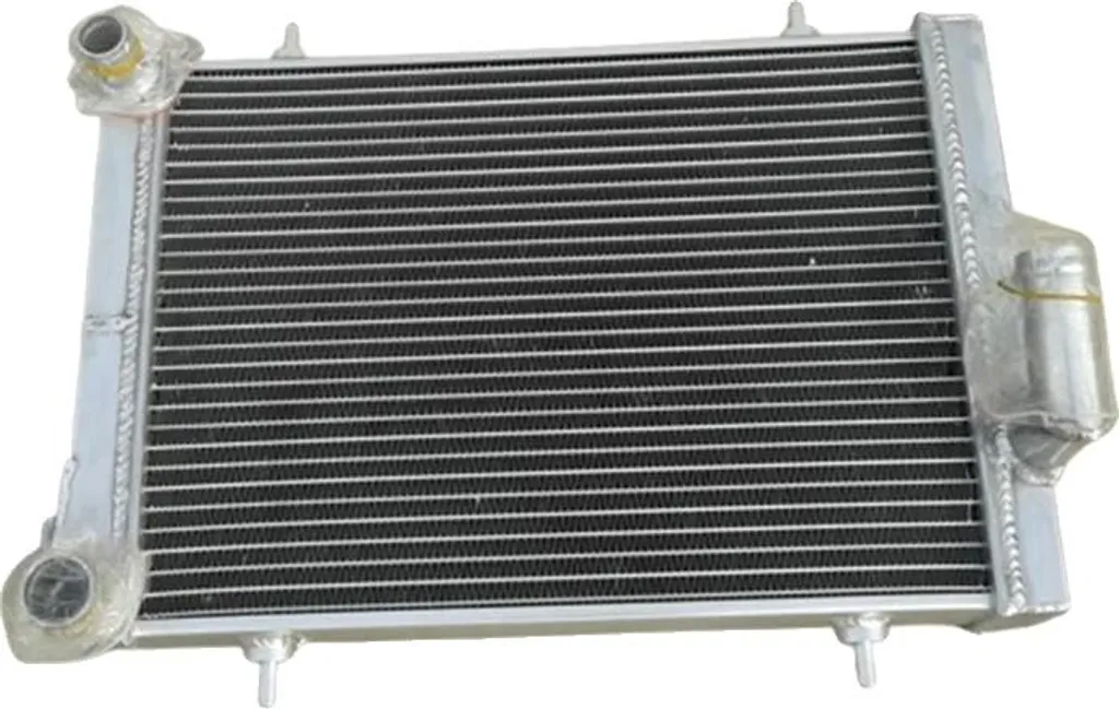 Radiateur en Aluminium 384x298x40mm avec Raccordement Double de Précision