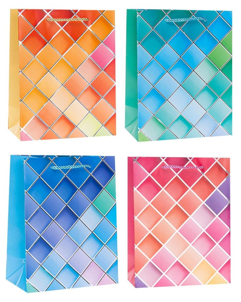 Torebka ozdobna Rozette mix wzorów 26 x 32 x 10 cm