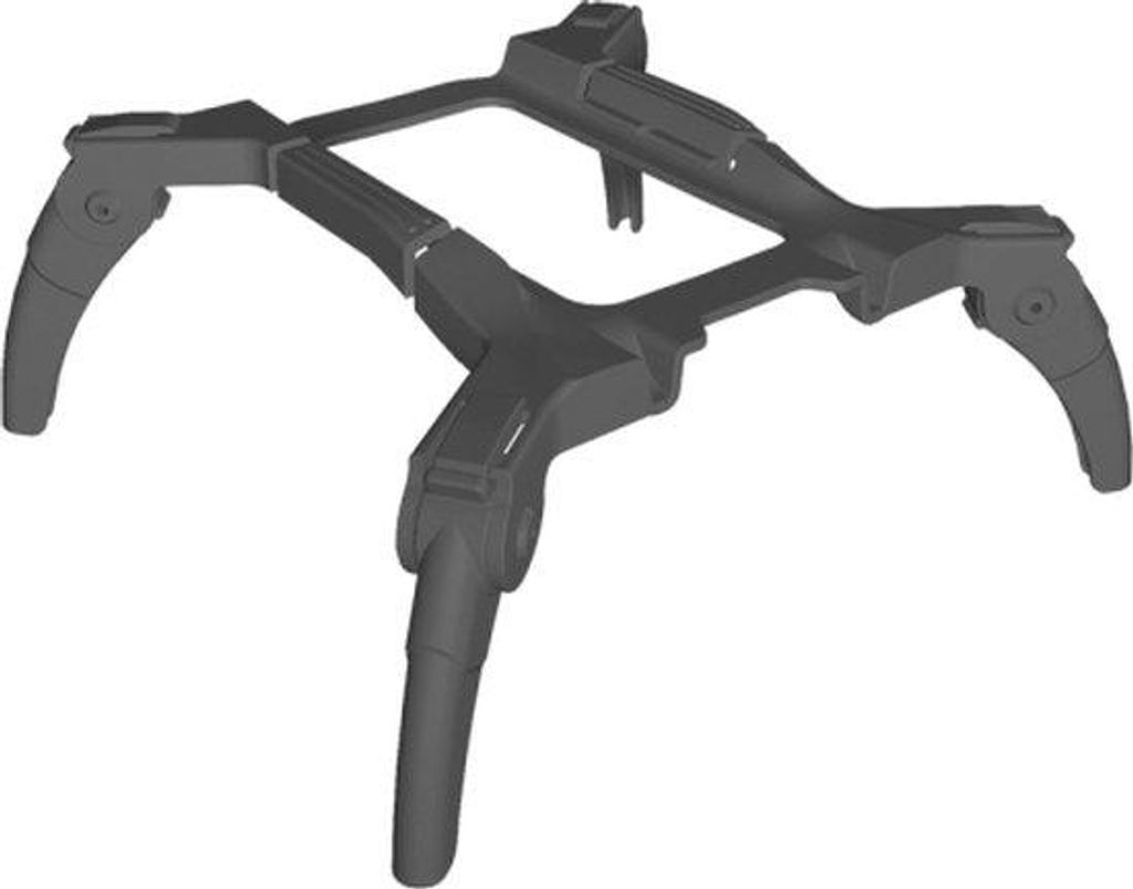 Gepanzerter Landekranz Grijs, für Mini-Drohnen
