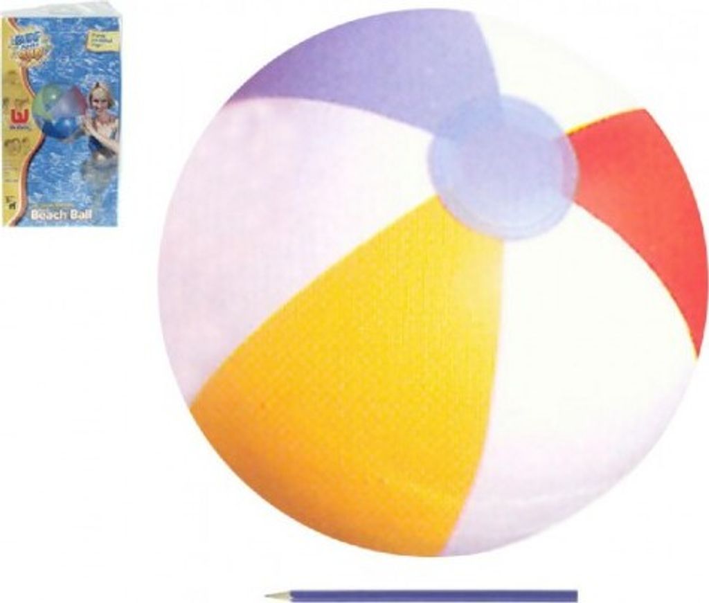 Nadmuchiwana piłka plażowa, 51 cm Zdjęcie produktu 2