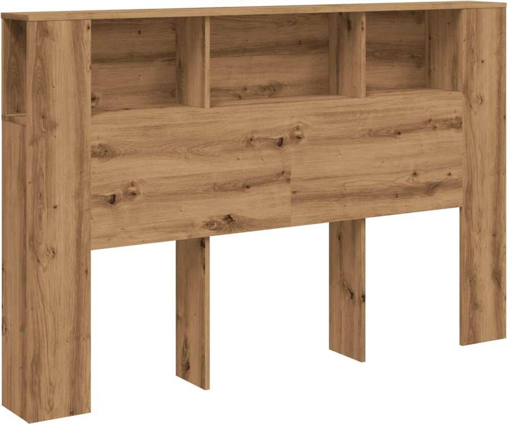 Kopfteilschrank Artisan-Eiche 160 x 18,5 x 103,5 cm Holzwerkstoff