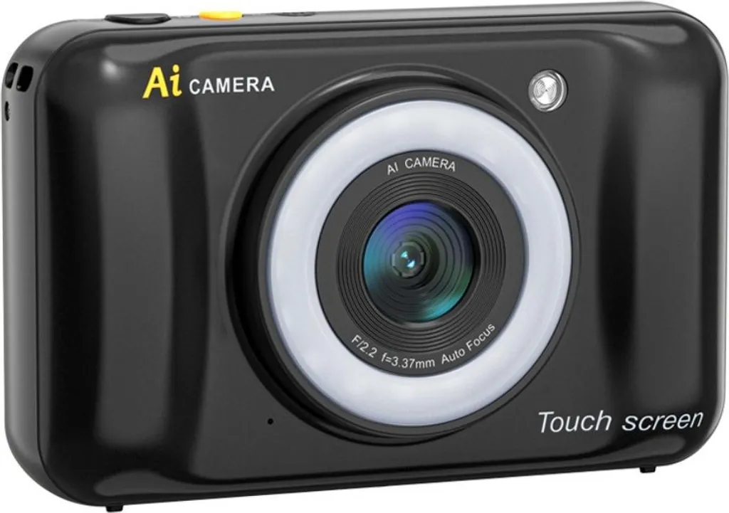 Appareil photo numérique compact HD tactile INF DC320AI pour selfies et vlogs