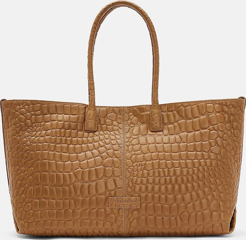 Liebeskind Taschen Cognac Liebeskind Berlin Shopper Chelsea Kroko