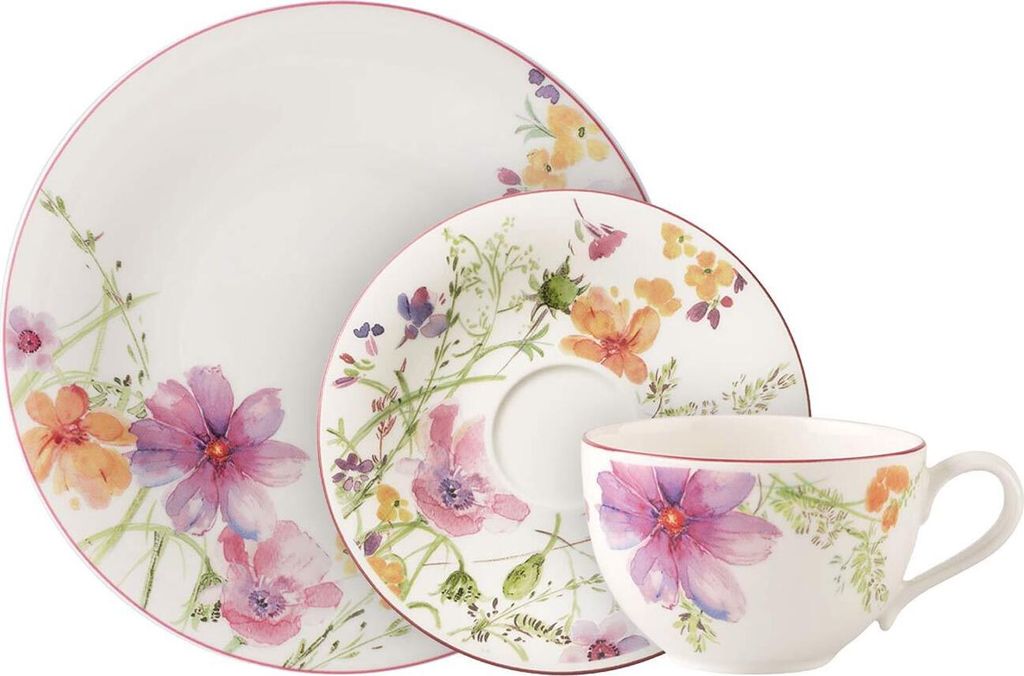 Villeroy & Boch Mariefleur Basic Kaffee Set 18tlg. Produktbild 