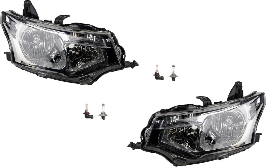 Johns, Scheinwerfer Osram Night Breaker Laser passend für Mitsubishi Outlander Li Re 8301C197 8301D093 8301C198 8301D094