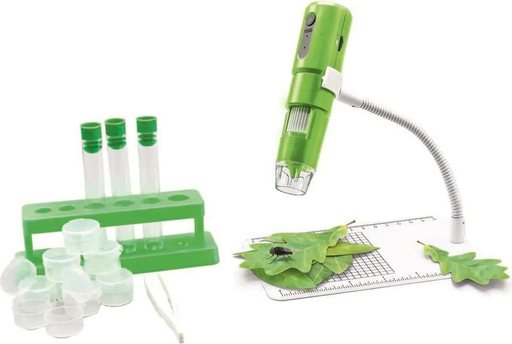Microscope Numérique GEOLINO Haute Résolution Franzis Verlag Kit Complet - 12