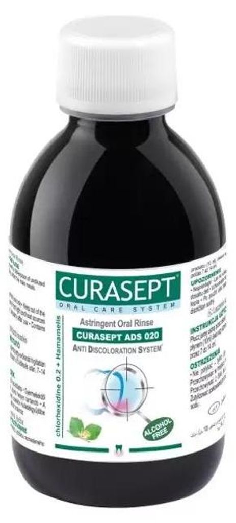 Curasept Ads DNA 220 Adstringens Pro Mundspülung 200 ml Produktbild 