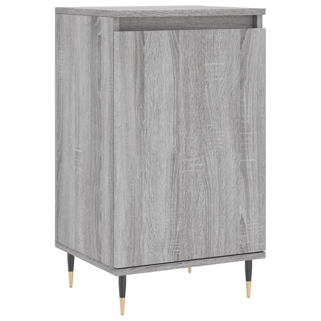 Mobiletto Ufficio SYFAX 40x35x70 cm Grigio Sonoma - Credenza Multistrato