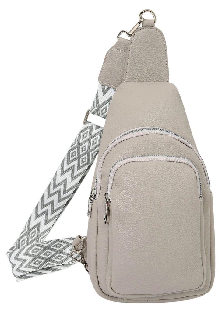 Leoberg Smart Bag Umhängetasche - Crossbody-Bag Tasche in Grau-311201