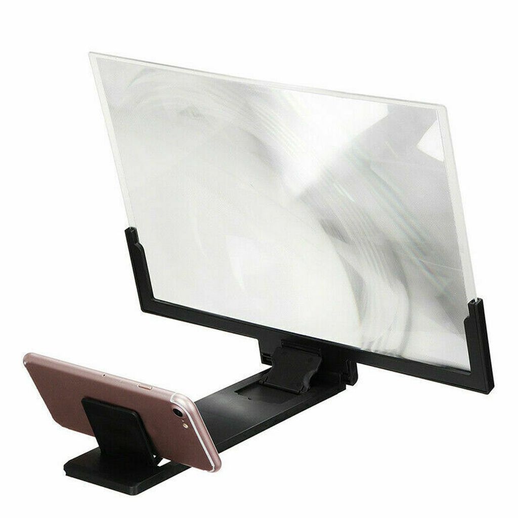 Černá 14" 3D lupa na mobilní telefon Lupa na chytrý telefon Obrázek produktu 1