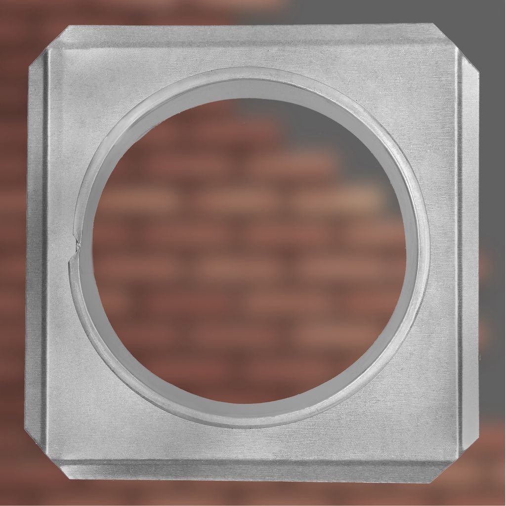 KOTARBAU® Ofenrohrrosette Ø 130 mm Verzinkt Kaminrosette Produktbild 7
