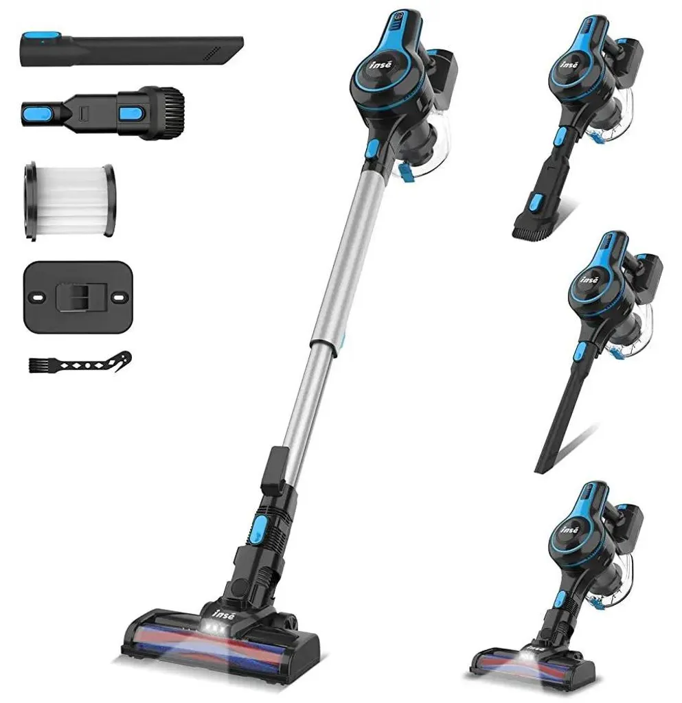 Aspirateur sans fil 20 kPa - Grande autonomie 40 min et filtre cyclonique