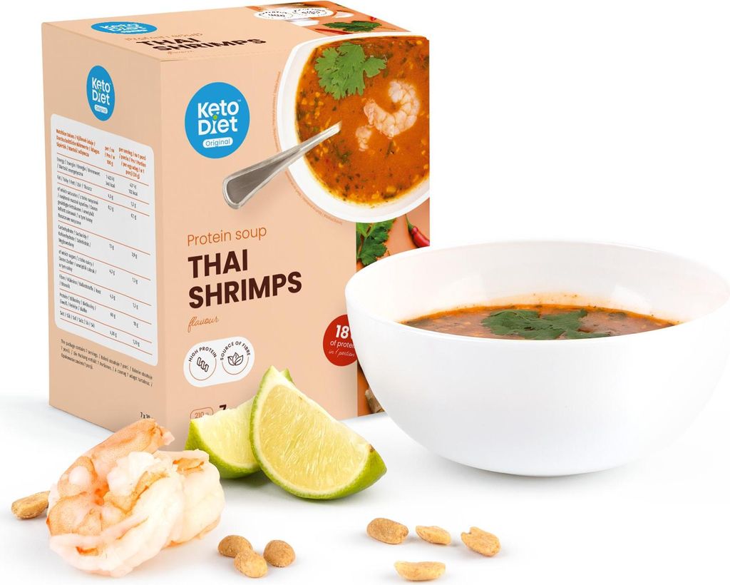 Eiweißsuppe – Thai, mit hohem Eiweißgehalt (7 Portionen)