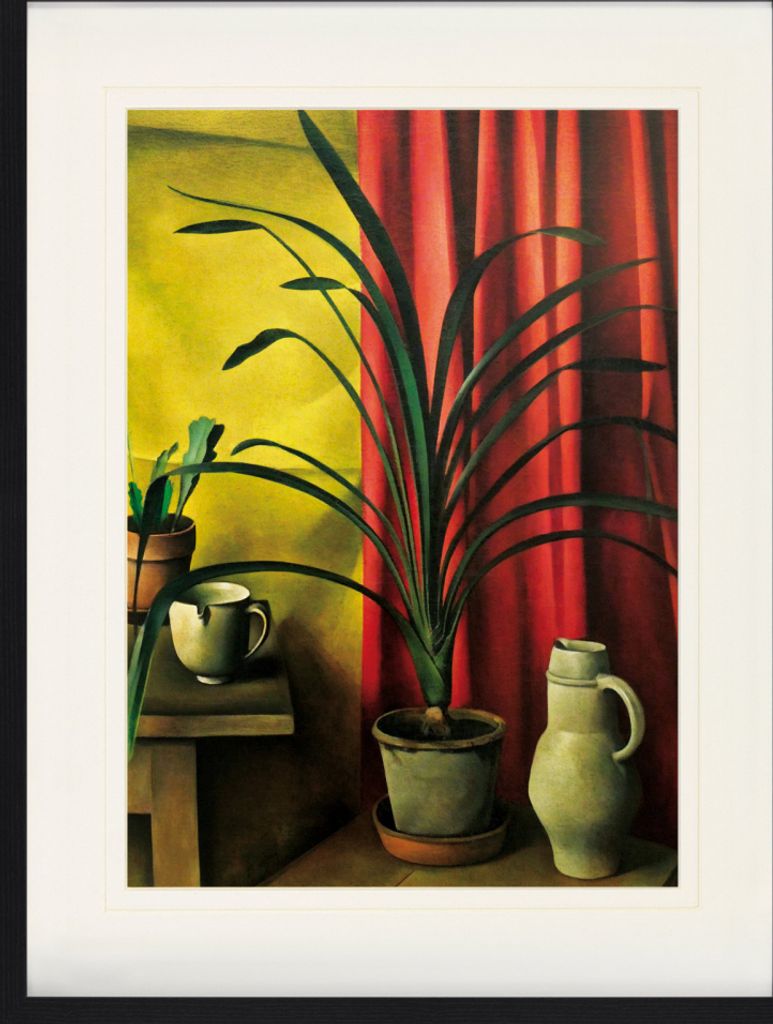 Alexander Kanoldt Gerahmtes Bild Mit Edlem Passepartout | Wand-Bilder | Im Bilderrahmen - Stilleben, 1926 (80 x 60 cm)