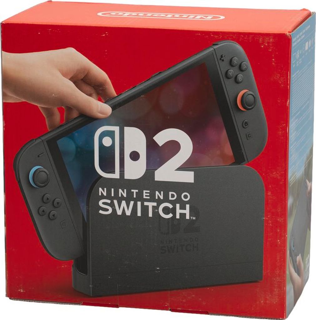 Nintendo Switch DS LL NINTENDO Switch 2 Czarny + Mario Kart World Gra NINTENDO