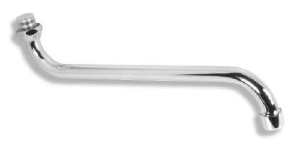 Novaservis RAM92078,0 Braccio Erogazione 340mm Cromo per Batterie Muro