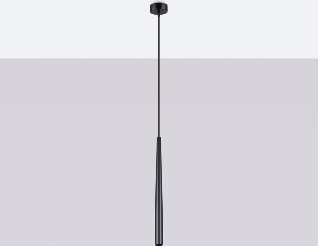 Sollux Lighting BLISS 1 Lampada da Terra G9 Nero in Acciaio 118cm