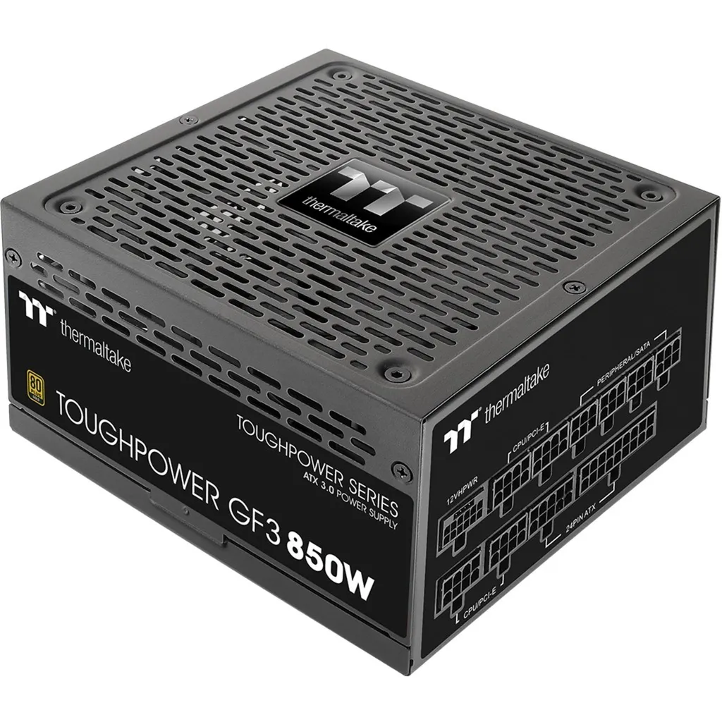 Alimentation PC de jeu 850W Thermaltake ToughPower GF3 modulable
