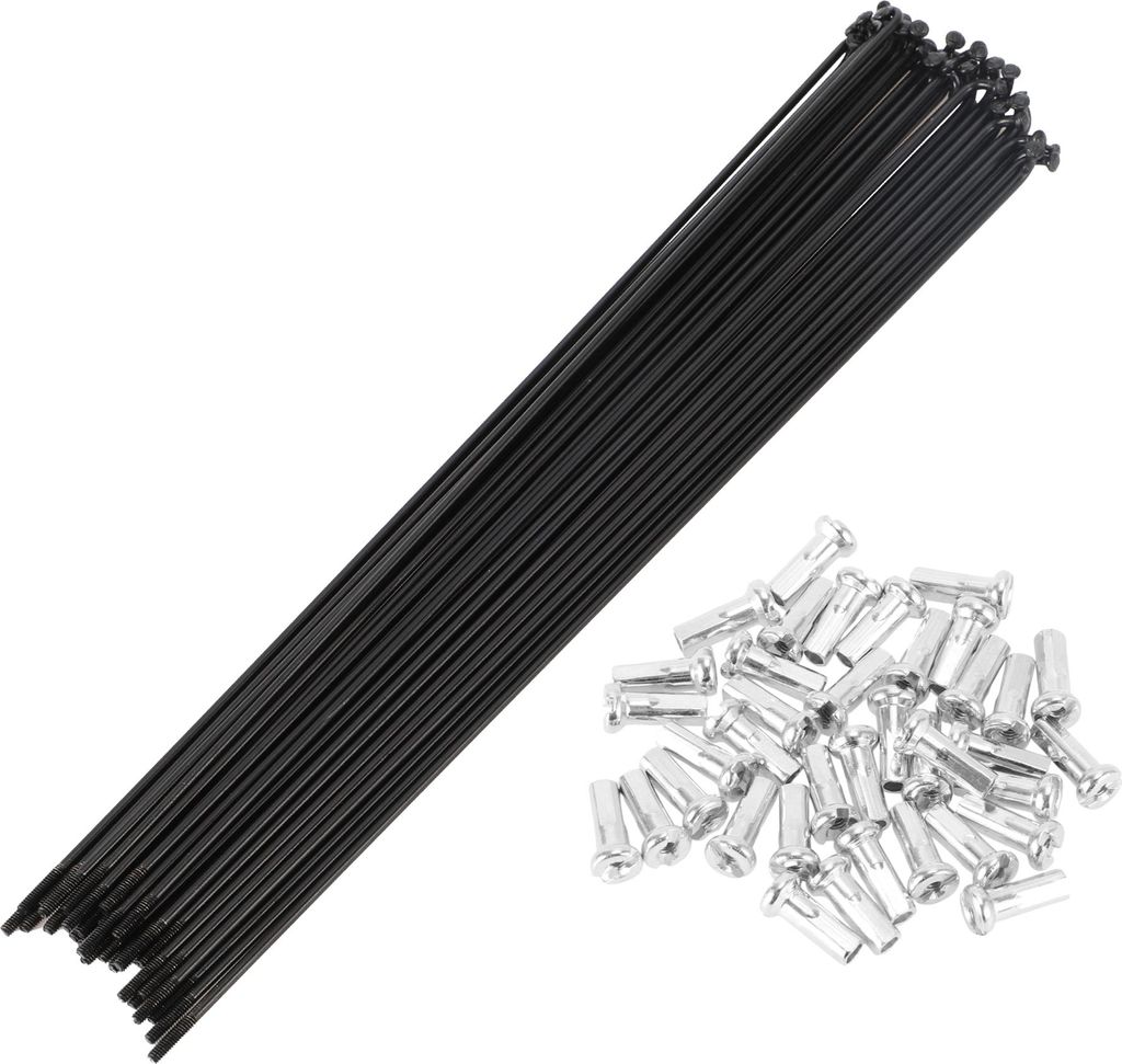 1 Satz 14G 223mm Länge Fahrrad Speiche mit 14G 12mm Länge Nippeln