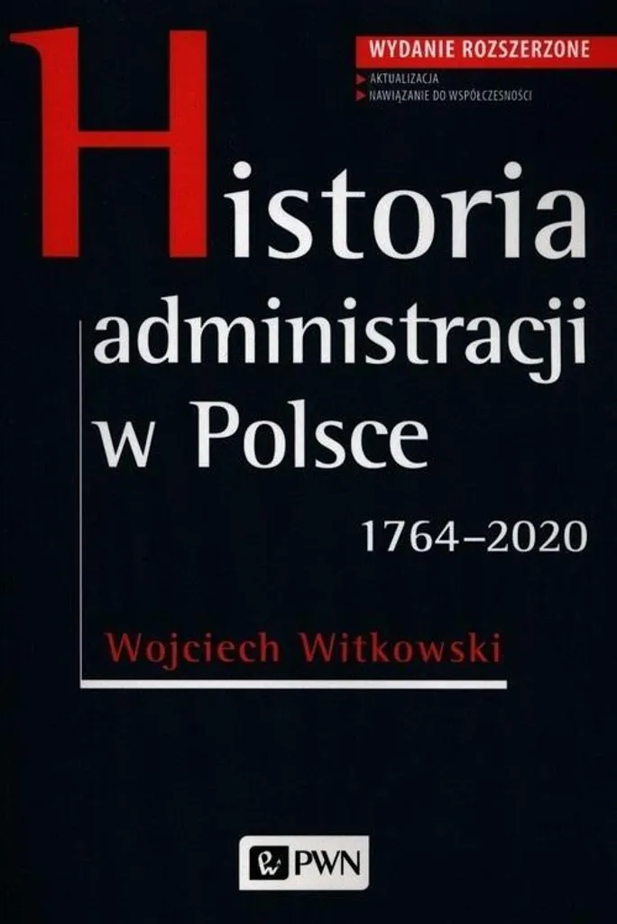 Livre Histoire de l'Administration en Pologne : Manuel 1764-2020 complet