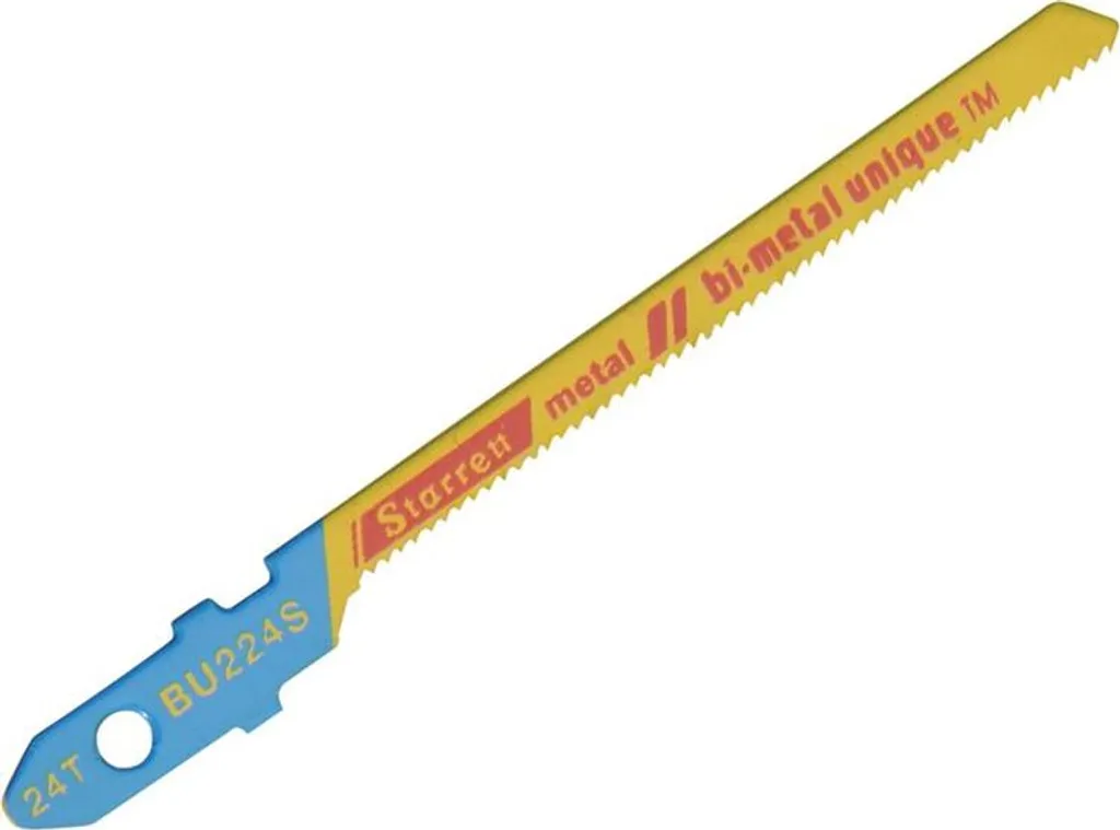 Set 5 Lame Seghetto Starrett BU224S-5 - Ideali per Tagli Artistici Metallo