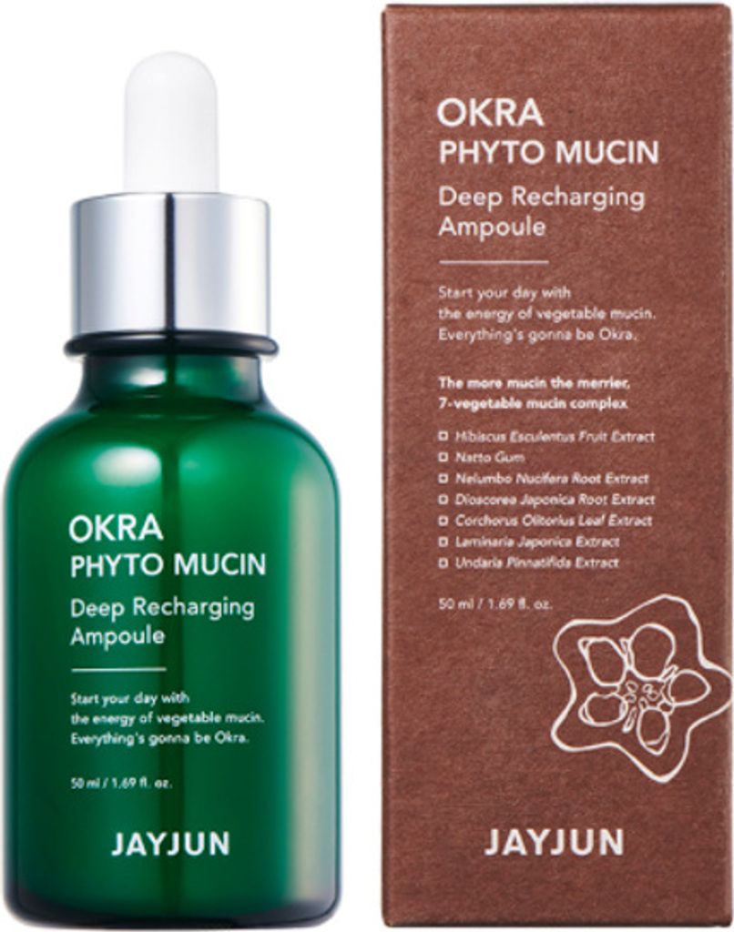 Jayjun Okra Phyto Mucin Revitalizing Face Moisturizing Cream - 50 ml