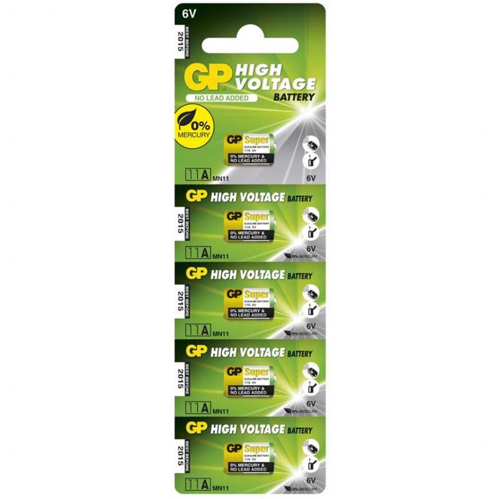Element GP 6V ultraalkaliczny 11A MN11 (5 dB/blister) Zdjęcie produktu 
