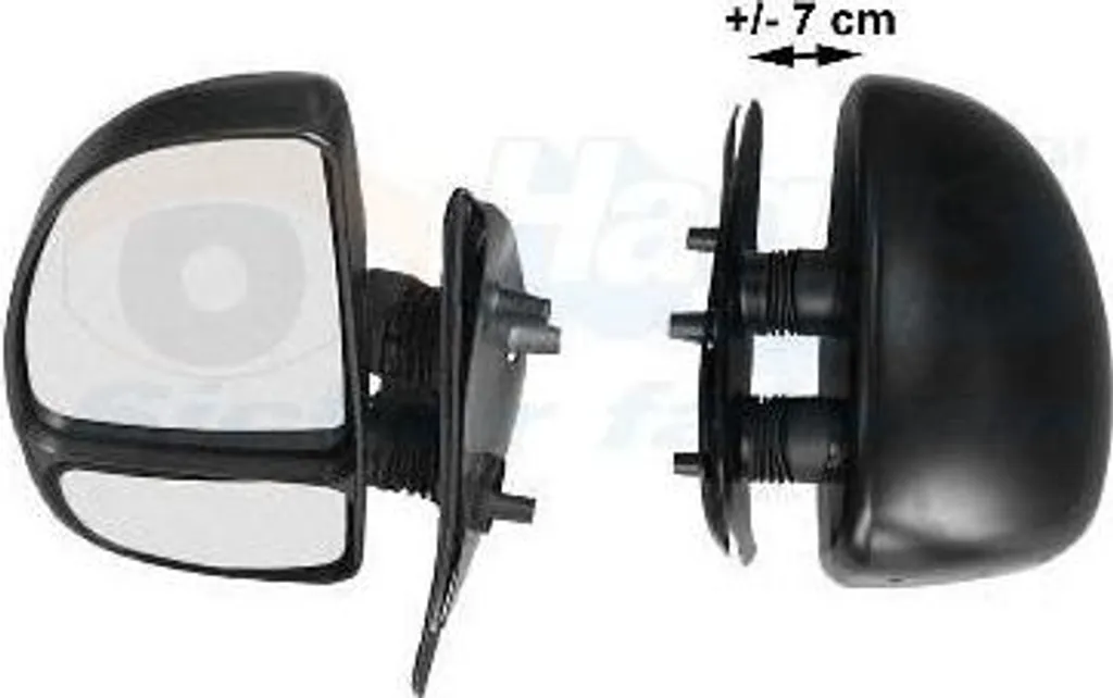Rétroviseur Bras Court pour Fiat Ducato et Citroën Jumper 2004 2005 2006