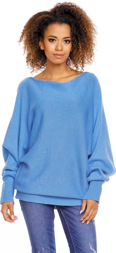 PeeKaBoo Frauen frei Übergröße Fledermäuse Pulli Isaszeg Jeans Universal-