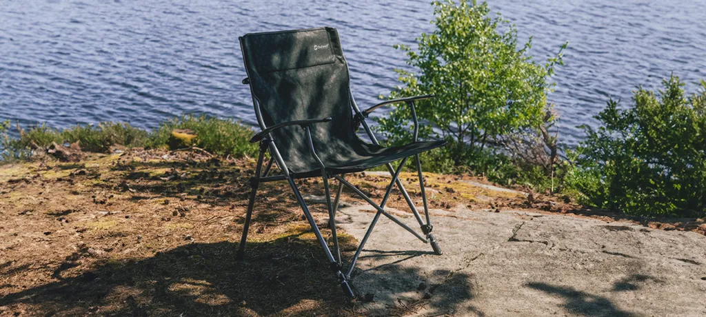 Chaise de Camping Confortable Outwell Goya - Idéale pour Caravane et Van