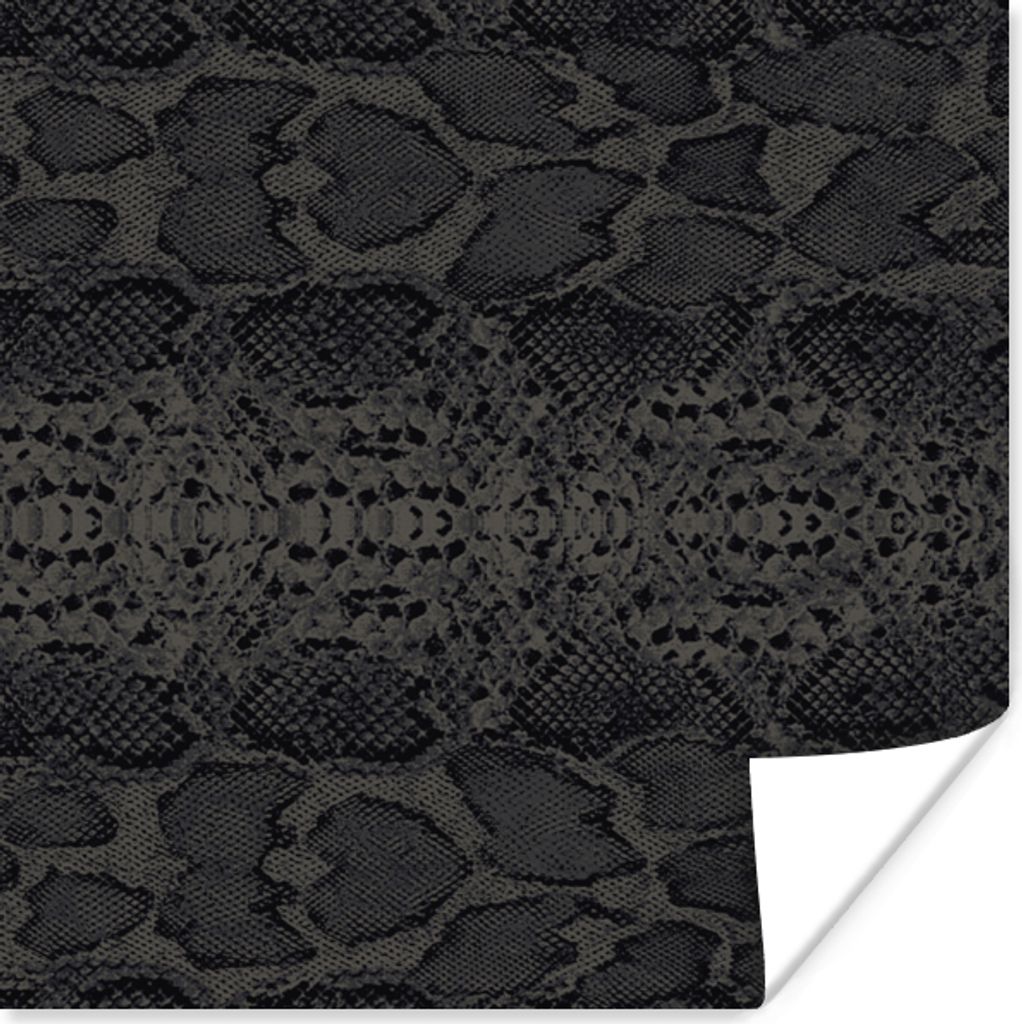 MuchoWow Poster Leder - Textur - Tierhaut 75x75 cm - Wand Dekoration