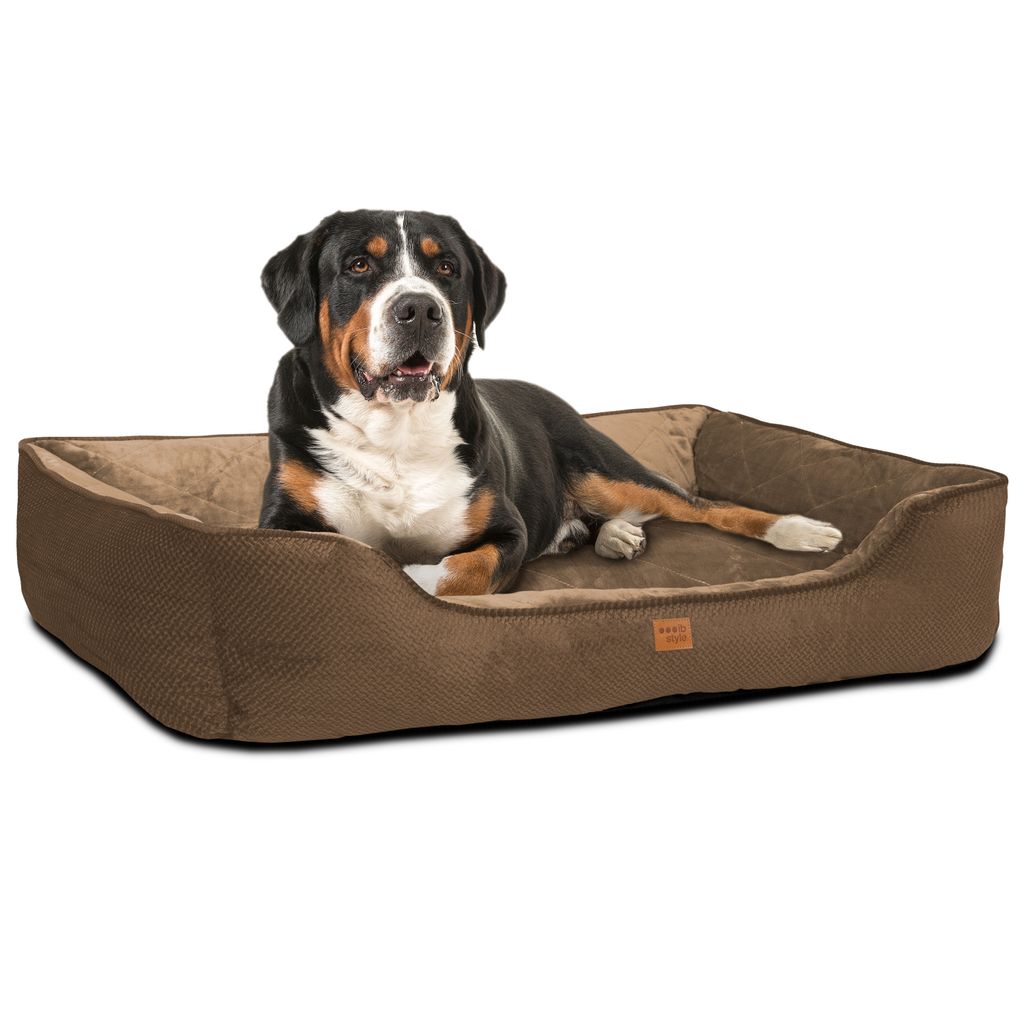 Ib Style Milo Hundebett – Waschbare Hundecouch Mit Anti-Rutsch, Größe XL (115x90 Cm)