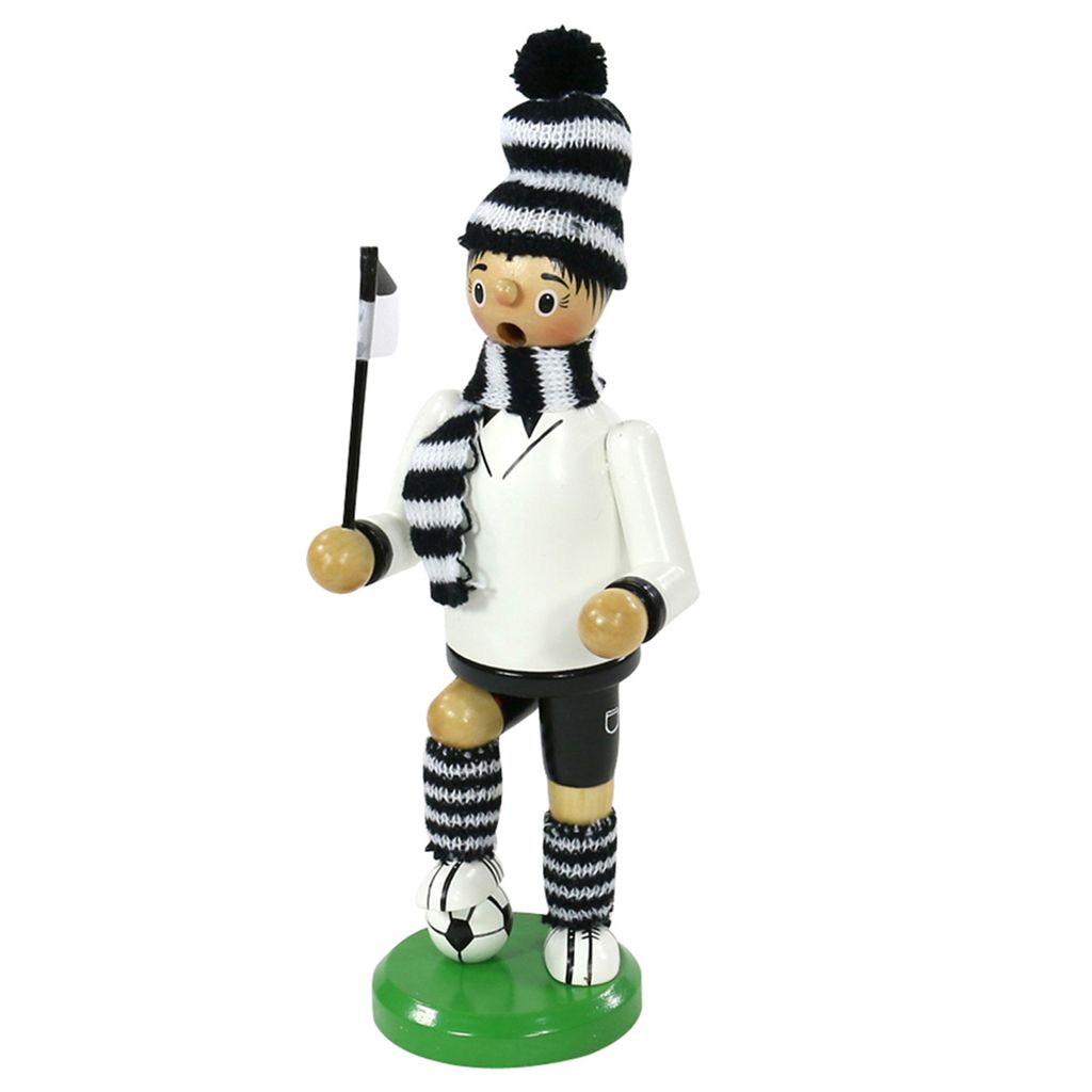 52 1021 Holz Räucherfigur Fußballer Holz Räucherfigur Fußballer SIGRO