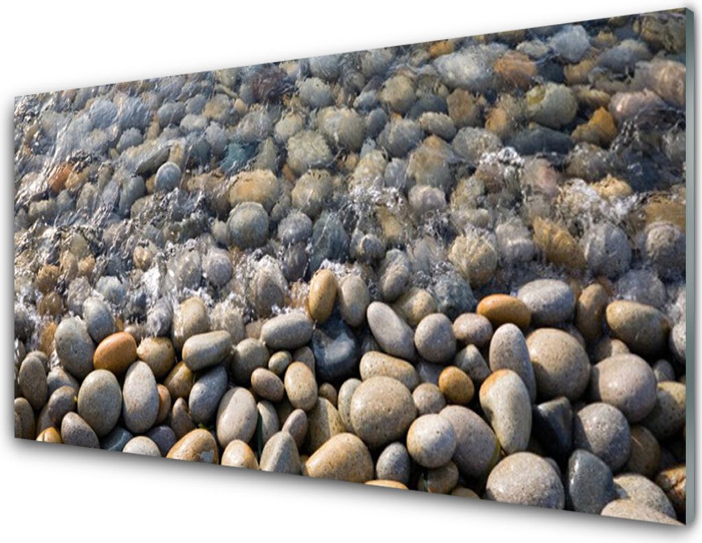 Acrylglasbilder 100x50 Wandbild Druck Steine Kunst