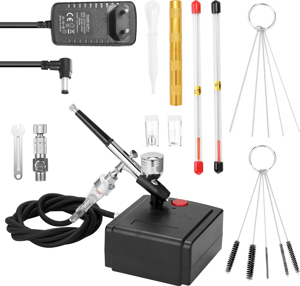 Pack Aérographe pour Maquettisme et Personnalisation Multi-Support - 2