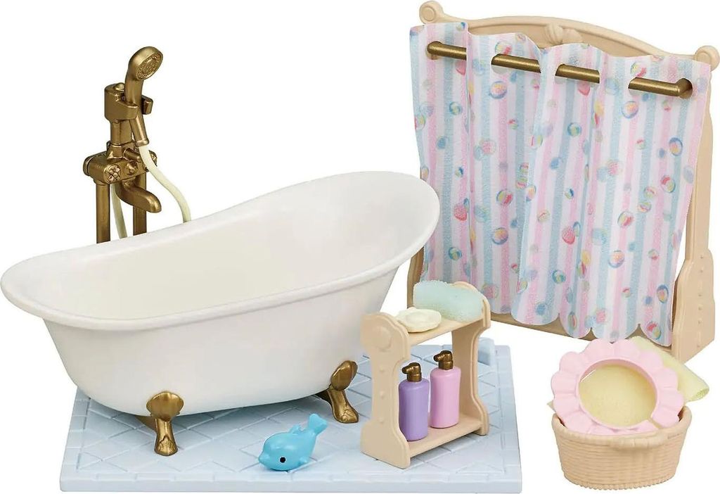 Sylvanian Families 5739 Ensemble bain-douche Image du produit 