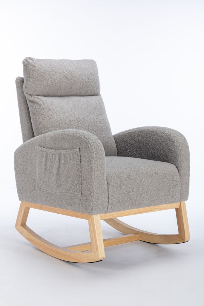 Fortuna Lai Schaukelstuhl Mid-Century Modern Nursery Produktbild 1