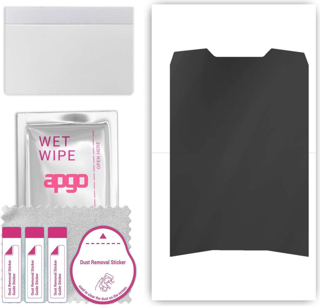 apgo Hydrogel Blickschutzfolie, Matt, kompatibel mit Hammer Basalt, Privacy Displayschutzfolie, Schutzfolie mit Positionierhilfe, Anti-Spy, kratzfe...