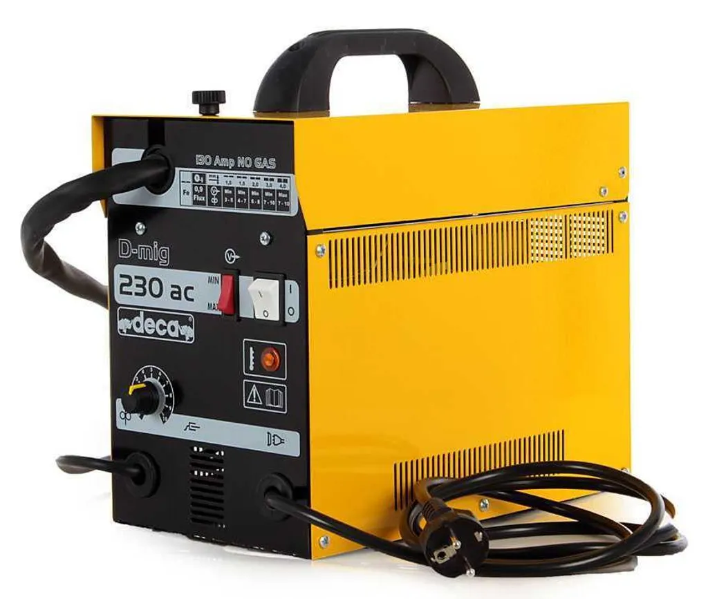 Poste à souder MIG sans gaz D-MIG 230 - 130A Fil 0,9mm Performance