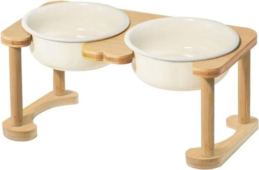 Bol de nourriture en céramique 16 cm - Gamelle lourde et antidérapante