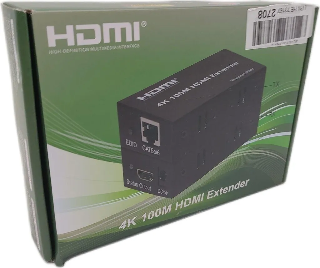 Récupérez le Signal HDMI 4K à 100m sans Perte avec cet Extendeur Cat6