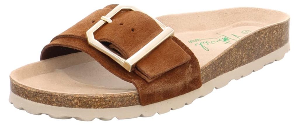 natural sense Klassische Pantoletten Damen 32323036323038 Braun 38 EU
