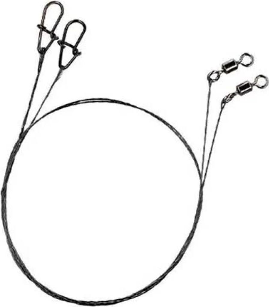 Mikado Tungsten Vorfachschnüre 25 Cm Silber 10 kg Silber 10 kg