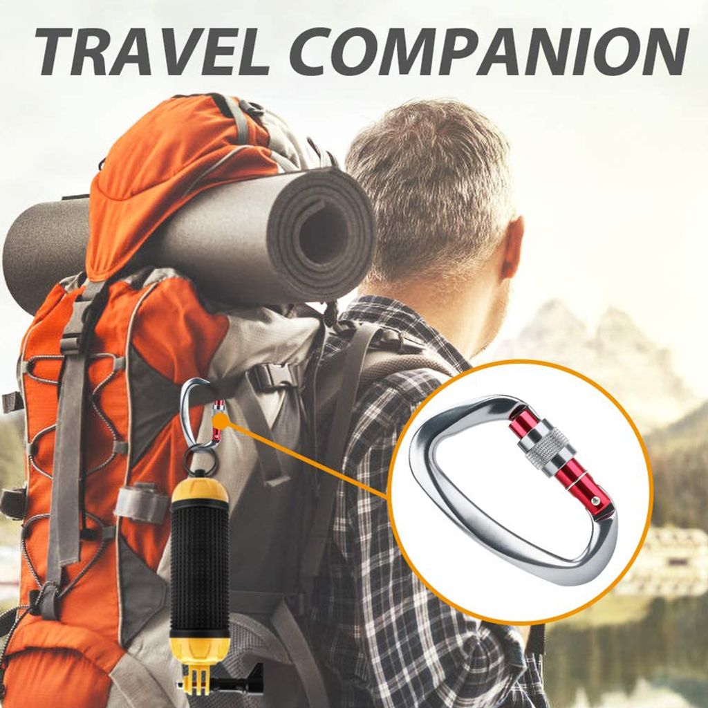 welltop Karabiner, Kletterkarabiner Karabinerhaken aus Produktbild 4