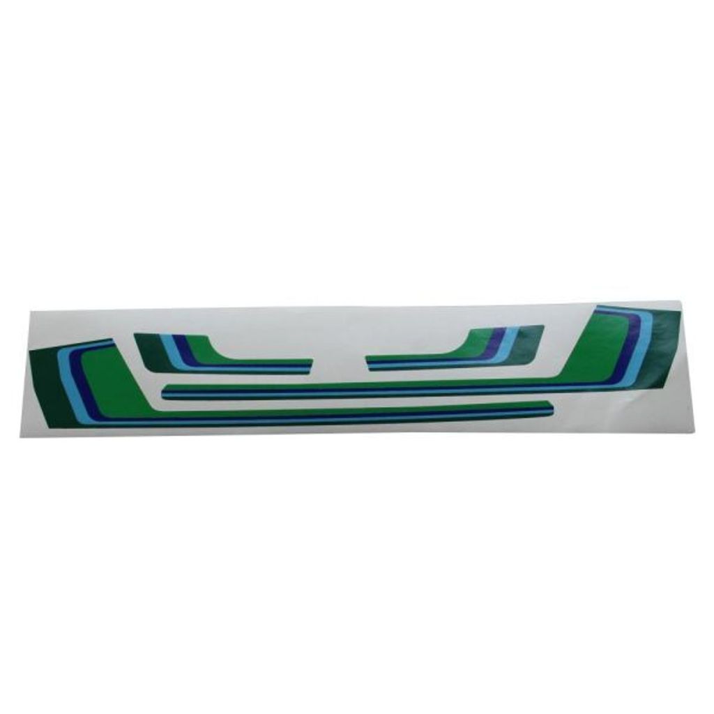 Aufkleber Set "Streifen" grün für Puch Monza 4 S SL C GP XL Produktbild 