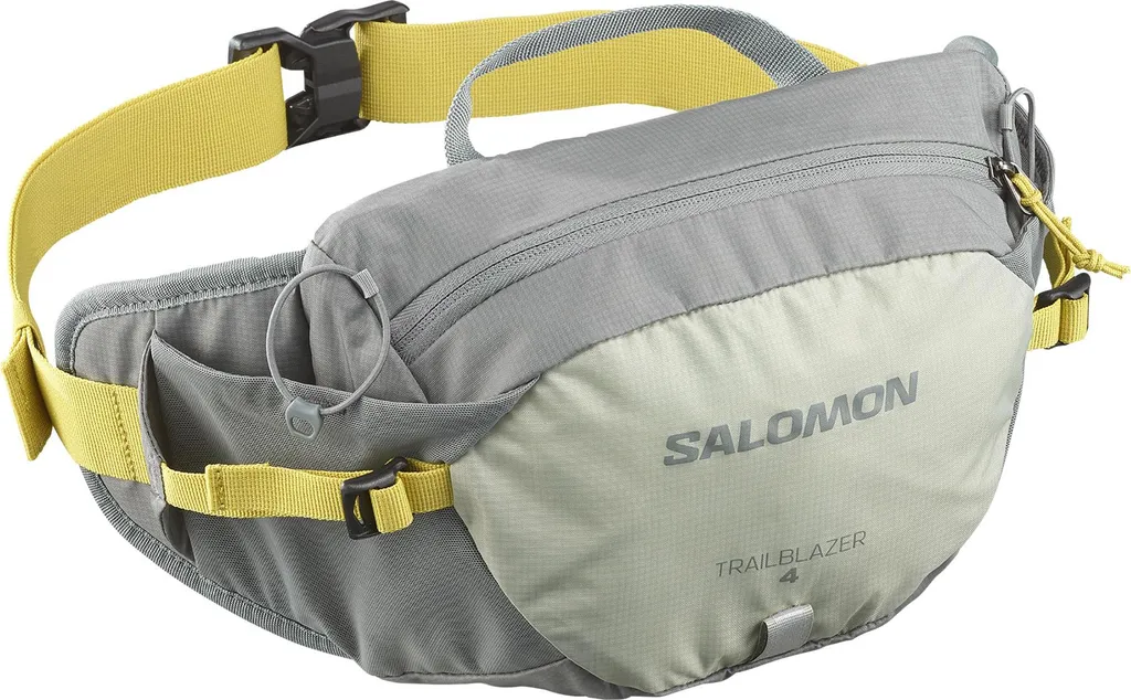 Salomon Trailblazer Belt Ceinture de Sport Légère et Ajustable Vert Sage