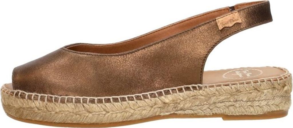 Toni Pons Erica Sandalen Touwzool - Brons - Maat 39