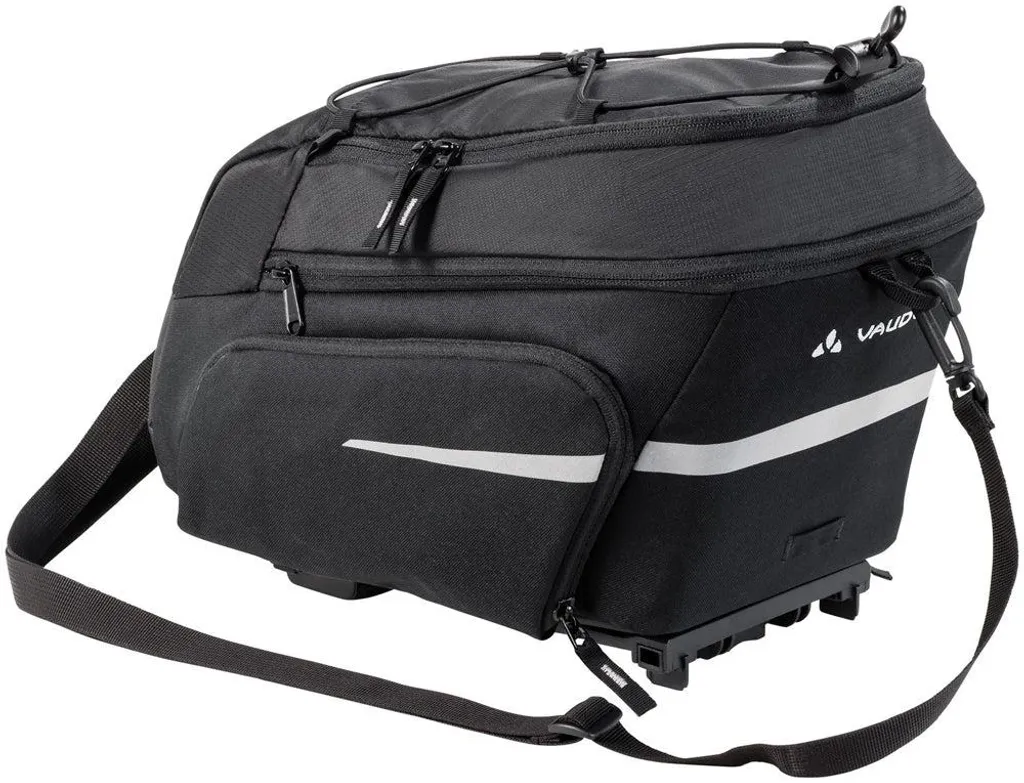 Vaude Silkroad Plus (MIK) Sacoche Porte-Bagages Vélo Noire pour Cyclotourisme
